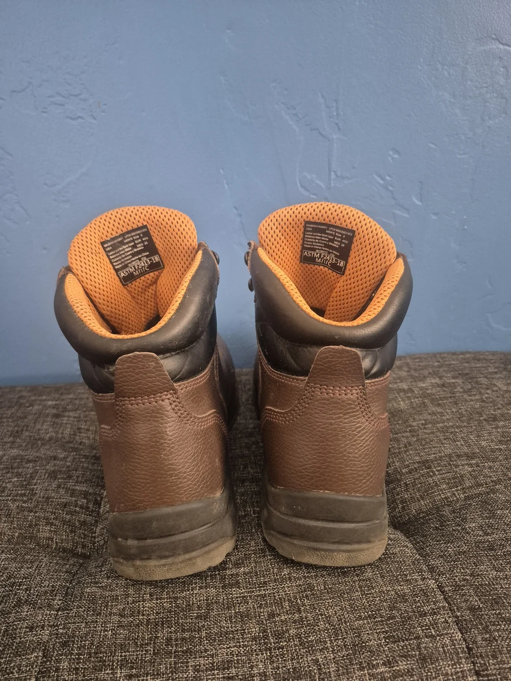 Brahma Men’s Brown Waterproof Steel Toe Work Boots